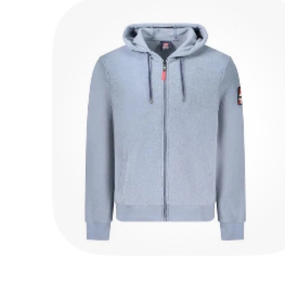 Men's Blue Hoodie Sweater